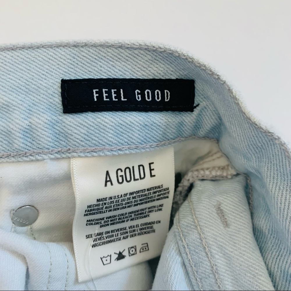 New Agolde Feel Good High Rise Wide Leg Classic Jean - Picture 6 of 15